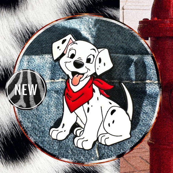 One Hundred and One Dalmatians Enamel Pin - Disney - Picture 1 of 4